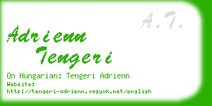 adrienn tengeri business card